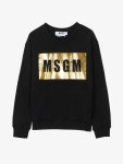 WIZWID:위즈위드 - [MSGM:엠에스지엠][MSGM] 여성 박스 로고 셔츠 블랙 MGM22FRSW305BK WIZWID