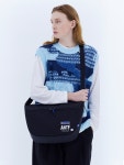 WIZWID:위즈위드 - [ANOTHERFRAME:어나더프레임]AF 03-1A STRING CROSS BAG (BLACK) WIZWID