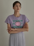 위니스 오르 90 | WIZWID:위즈위드 - [EN OR:엔오르]90S VIBE T-SHIRT - BLUE WIZWID