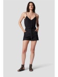 WIZWID:위즈위드 - [Equipment:이큅먼트][이큅먼트] Taimee Linen Short - True Black WIZWID