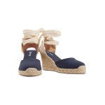 WIZWID:위즈위드 WIZWID:[황금연휴맞이10%쿠폰]Lace-Up Canvas Wedge Espadrilles
