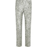 WIZWID:위즈위드 WIZWID:Eliana Floral-Print Silk-Gazar Straight-Leg Pants