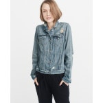 WIZWID:위즈위드 WIZWID:Ripped Denim Jacket
