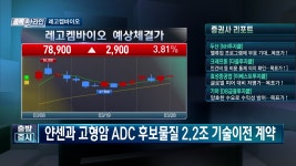 오늘시장 특징주 레고켐바이오141080 | 한국경제TV 오늘시장 특징주 레고켐바이오141080