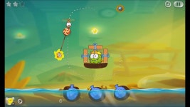 Cut the Rope 2 - level 165 Walkthrough | 지금 무료로 감상하기 - Y8.com