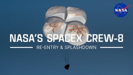 Watch SpaceX Crew-8 astronauts return to Earth early Oct. 25 | Space Watch SpaceX Crew-8 astronauts return to Earth early Oct. 25