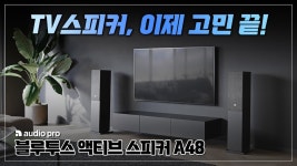 Audio Pro [오디오프로] 네트워크 블루투스 액티브 스피커(A48 전시품)[Black]