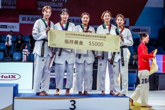 한국 태권도, 월드컵 팀 챔피언십 여자단체전 동메달 | 연합뉴스