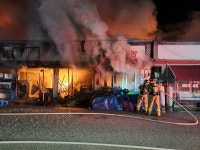 삼척 상가 화재 5시간여 만에 진화…이재민 6명 대피 | 연합뉴스