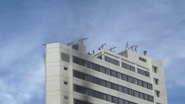 도심 서울센터빌딩 화재 초진…3명 응급조치·10여명 구조대기(종합) | 연합뉴스