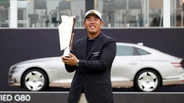 안병훈, 9년 만에 한국서 우승…가족들 보고 눈물 | 연합뉴스