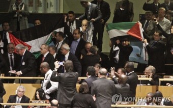팔레스타인, 유엔 `옵서버 국가'로 격상(종합2보) | 연합뉴스