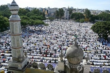각지 기도 풍경…이슬람 최대명절 이드 알아드하 | 연합뉴스