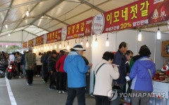 강경맛젓갈청수식품 | "곰삭은 맛의 향연" 강경젓갈축제 열려 | 연합뉴스