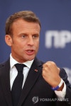 마크롱 "중동긴장 해결 위해 미·러·이란 대통령과 대화할 것" | 연합뉴스