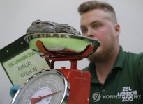 ′오늘은 신체검사 받는 날′…英 런던 동물원, 동물 연례 신체검사 | 연합뉴스