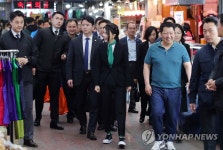 대전 태평전통시장 방문한 김건희 여사 | 연합뉴스
