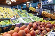 마포농수산물시장 방문한 한덕수 국무총리 | 연합뉴스
