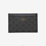 셀린느 트리오페 캔버스 카드 홀더 블랙 | CELINE : 남성카드지갑 : LI6416973267 - 필웨이 | 믿을 수 있는 중고 명품