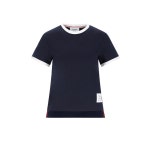 톰브라운 링거 투톤 반팔티셔츠 네이비 여성 FJS156A J0091 415 | Thom Browne : om6982683551 - 필웨이 | 믿을 수 있는 중고 명품