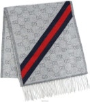 구찌 GG 웹 울 머플러 570603 3G200 1768 그레이 | GUCCI : 머플러/스카프 : CC7088015328 - 필웨이 | 믿을 수 있는 중고 명품