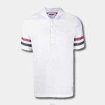 MJP169A J0046 100 RWB 슬리브 트리밍 텍스처 폴로티셔츠 화이트 남성 반 | Thom Browne : om7171194197 - 필웨이 | 믿을 수 있는 중고... 