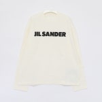 질샌더 빅로고 박스핏 롱슬리브 긴팔 남성 티셔츠 J22GC0136 J45148 102 | JIL SANDER : LS7308134220 - 필웨이 | 믿을 수 있는 중고 명품