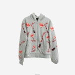 필립플레인 여성 후드 집업 그레이 WJB0004 PJO002N 1046 | Philipp Plein : 자켓 : il7326011053 - 필웨이 | 믿을 수 있는 중고 명품