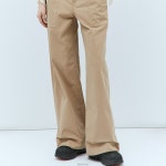 25 FW 몽클레어 와이드 레그 리얼 백로고 패치 코튼 퓨어 트윌 J2093 2A00016 59803 | 몽클레르 : 팬츠 : nc7392009349 - 필웨이 | 믿을 수... 