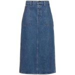 25 FW 케이트 Genevieve 제네비브 프론트 투포켓 데님 미디 스커트 블루 | Khaite : ai7434449819 - 명품의 가치를 더하다 : 필웨이