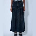 25 SS 가니 파이브 포켓 미드라이즈 워싱 데님 맥시 스커트 J1759 055 | GANNI : NN7680844030 - 명품의 가치를 더하다 : 필웨이