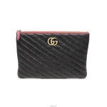 Gucci 573814 블랙 마틀라세 레더 GG 마몽 파우치 클러치 | GUCCI : 여성클러치백 : CC7726063166 - 명품의 가치를 더하다 : 필웨이