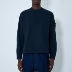 26 SS 스톤 아일랜드 크루넥 리브 테크 코튼 니트 스웨터 네이비 6100044 S0227 V0020 | Stone Island : 니트/스웨터 : on7748657884... 
