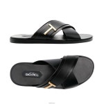 톰포드 남성 플랫 로고 샌들 슬리퍼 Tom Ford J1489 LGO033X 1N001 | TOM FORD : MF7876332468 - 필웨이 | 믿을 수 있는 중고 명품