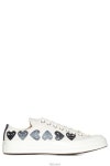 Comme des Garcons 플레이 X 컨버스 척 70 하트 프린트 레이스업 스니커즈 AZK126D 2 | 꼼데가르송 : mm7769434145 - 필웨이 | 믿을 수... 