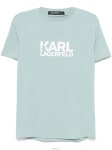 26 SS 칼라거펠트 로고 프린트 티셔츠 755087551235 TP452110165 | Karl Lagerfeld : rl8239195056 - 필웨이 | 믿을 수 있는 중고 명품