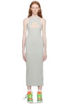 26 SS 오프화이트 그레이 스탬프 미디 드레스 231607F054004 | Off White : 원피스 : fW8173095218 - 필웨이 | 믿을 수 있는 중고 명품