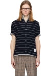 톰브라운 네이비 스트라이프 셔츠 MJS299A J0245 TP869853452 | Thom Browne : om7813154390 - 필웨이 | 믿을 수 있는 중고 명품