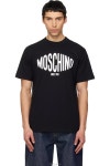 25 FW 모스키노 블랙 프린트 오가닉 코튼 저지 티셔츠 261720M213003 | Moschino : sc8027242765 - 필웨이 | 믿을 수 있는 중고 명품