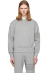 톰브라운 그레이 솔리드 루프백 스트라이프 후드티 MJT556A J0007 TP869853406 | Thom Browne : 티셔츠 : om7810369466 - 필웨이 | 믿을... 