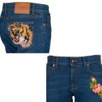 구찌449577 XR503 4205 여성 타이거 진 GUCCI 필웨이