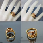 14K패션반지/3.35g/핑크골드콤비/H1229 | Other Brand | 필웨이