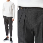 《원사이즈》 PT01 캐럿핏 투플리츠 울팬츠 | 피티제로우노 : N3736401413 - 차별화된 감정, 흥정 서비스로 명품의 가치를 더하다 : 필웨이