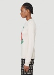 20 F/W 구찌 체리스 베버리 힐즈 울 파인 니트 스웨터 화이트 GUCCI 필웨이