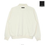 21SS 피어오브갓 에센셜 롱 슬리브 폴로 버터 크림 맨투맨 1 - 필웨이(FEELWAY)