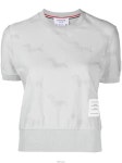 26 SS 톰브라운 헥터 자카드 테리 티셔츠 FJS185AJ0157 TP445727960 | Thom Browne : om7852578404 - 필웨이 | 믿을 수 있는 중고 명품
