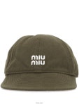 Miu Miu 로고 자수 베이스볼 캡 5HC3692CR1 F0L24 TP973417144 | 미우미우 : 모자 : uM7954631053 - 필웨이 / 정품감정