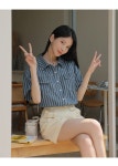 클릭앤퍼니 - 솔벳데님 스트라이프셔츠