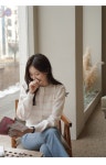 클릭앤퍼니 - 멘스트라이프 니트앤가디건