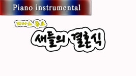 새들의 결혼식 (피아노 동요) - kakaoTV 새들의 결혼식 (피아노 동요)